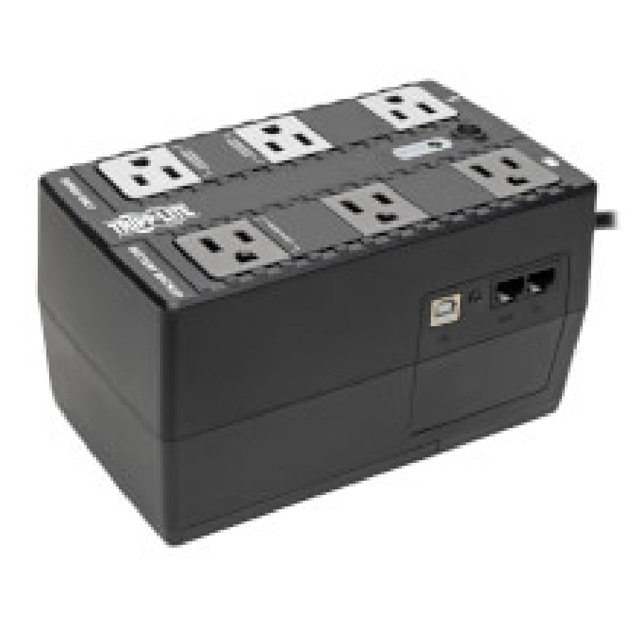 Tripp Lite ECO350UPS sistema de alimentación ininterrumpida (UPS) En espera (Fuera de línea) 0.35 kVA 6 salidas AC