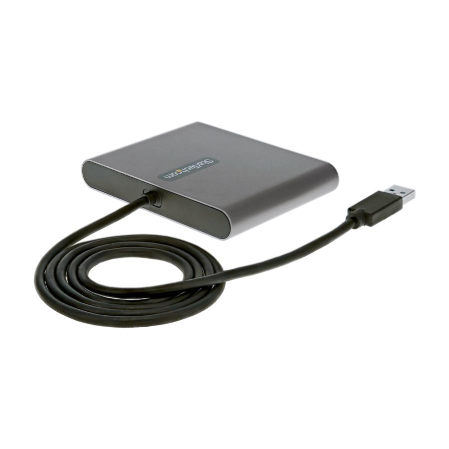 ADAPTADOR DE VIDEO EXTERNO - TARJETA DE VIDEO EXTERNA - DONGLE LLAVE USB-A 3.0 A 4X HDMI - 1080P A 60HZ - CONVERSOR MULTIMONITOR USB A HDMI - SOLO PARA WINDOWS - STARTECH.COM MOD. USB32HD4