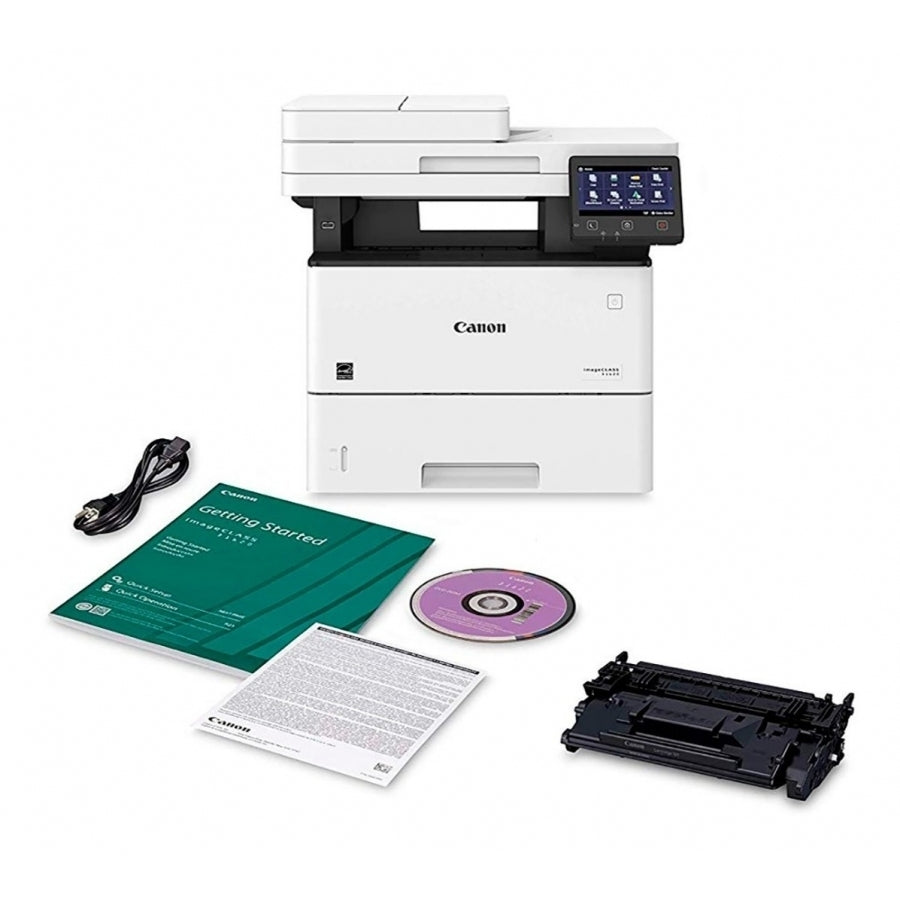 MULTIFUNCIONAL CANON D1620, LASER MONOCROMATICO, 45 PPM NEGRO, USB, WIFI, ETHERNET (RED), DUPLEX, ADF, CAMA PLANA, CONSUMIBLE 121
