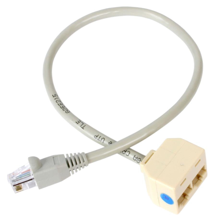 StarTech.com RJ45SPLITTER divisor de red Gris
