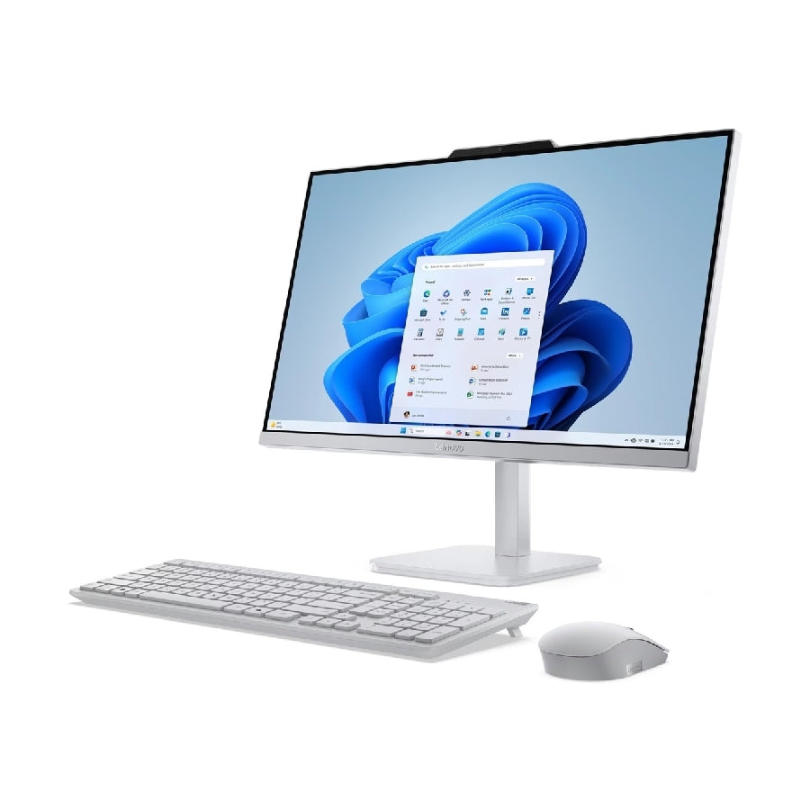 AIO LENOVO A100/CORE I3-N305 1.80GHZ/8GB/256GB SSD/23.8 FHD/COLOR GRIS NUBE/WIN 11 HOME/1 AÑO EN CENTRO DE SERVICIO
