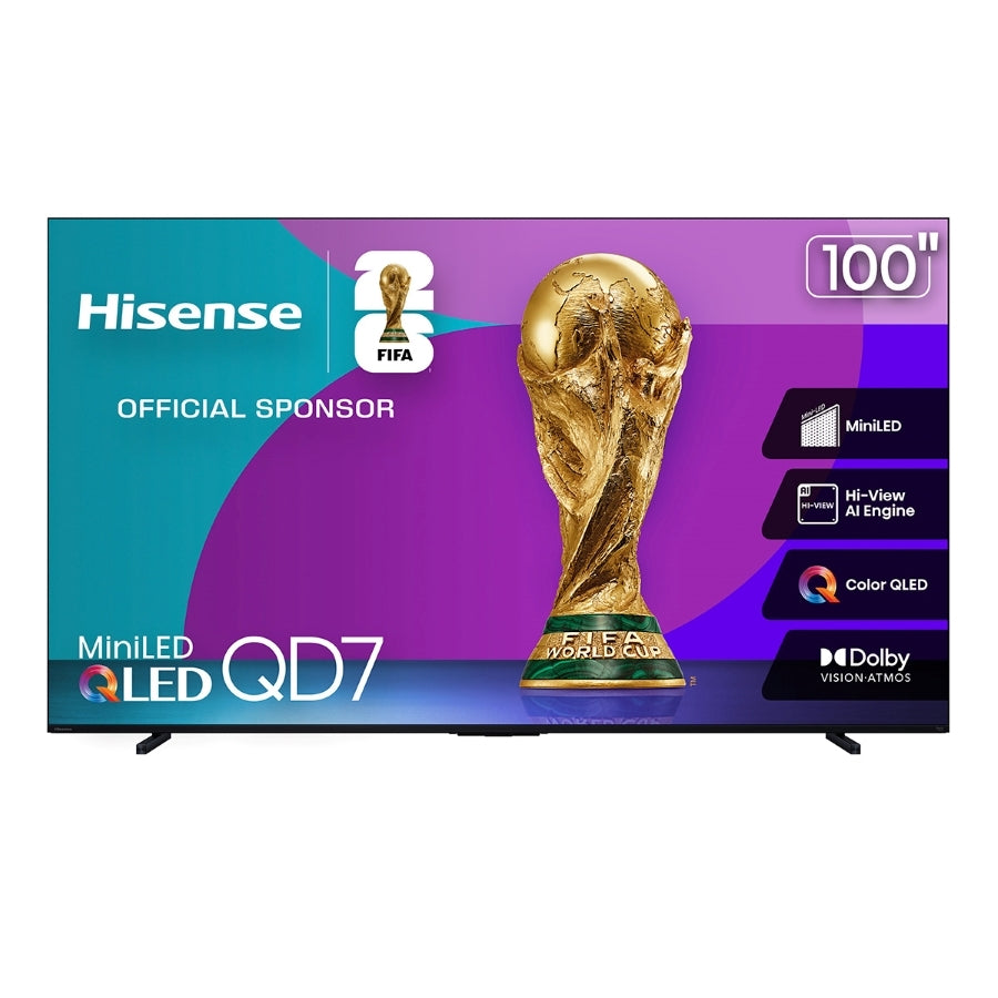 Hisense 100QD7N Televisor 2.54 m (100") 4K Ultra HD Smart TV Wifi Negro