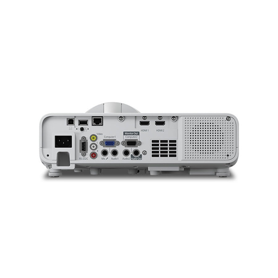 VIDEOPROYECTOR EPSON POWERLITE EB-L210SF, 3LCD, FULL HD, 4000 LUMENES, RED, USB, HDMI, LASER, WIFI MIRACAST, TIRO CORTO