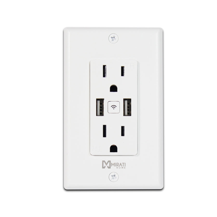 Mirati MCP1 enchufe inteligente 1200 W Hogar Blanco
