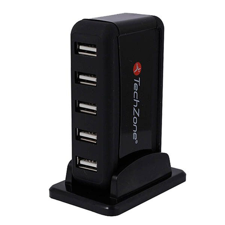 HUB - TECHZONE - TZ17HUB01 - 7 PUERTOS - USB 2.0