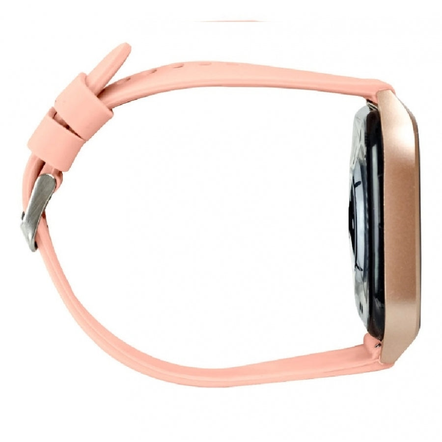 Perfect Choice PC-270225 reloj inteligente y deportivo 4.65 cm (1.83") TFT Digital 240 x 286 Pixeles Rosa dorado