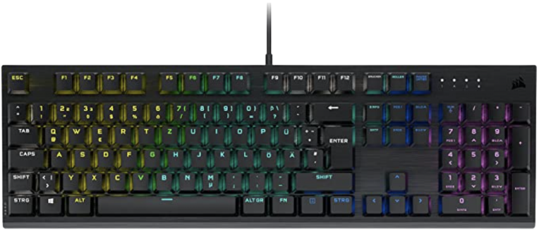 Kit Corsair Teclado K60 RGB / Mouse Harpoon RGB / Mousepad MM300