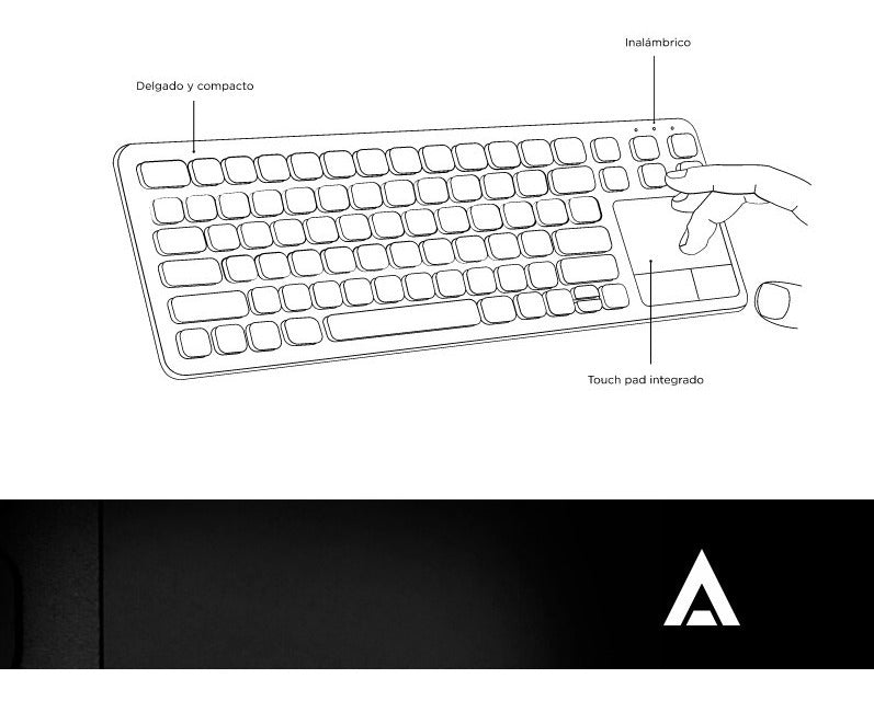 Teclado Acteck AC-923217