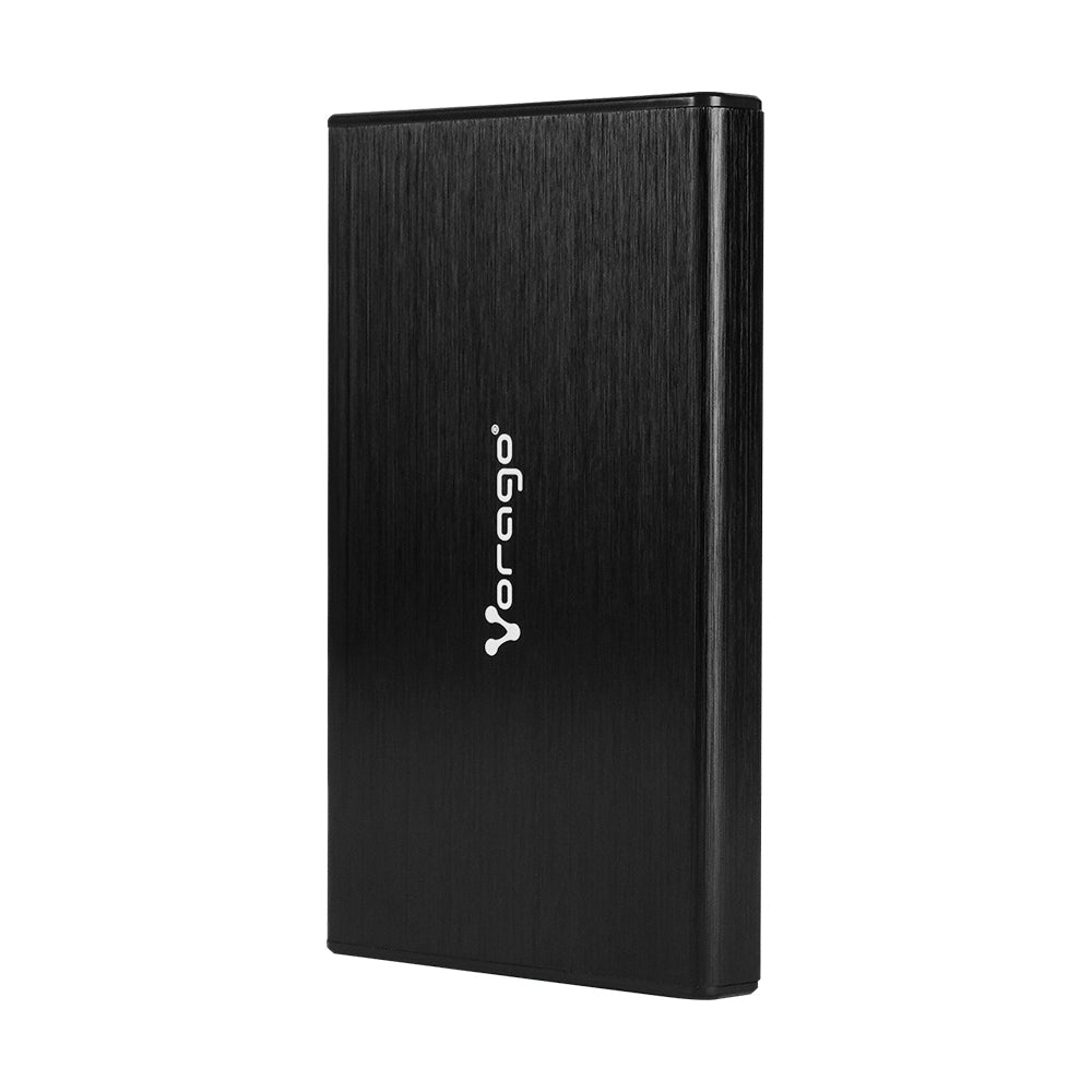 ENCLOSURE VORAGO HDD-202 DD 2.5 SATA USB TIPO C 3.1 NEGRO