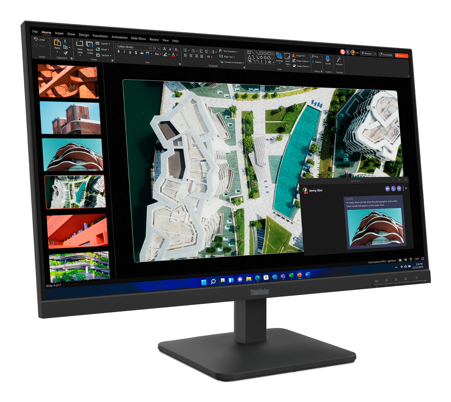 Lenovo ThinkVision S27-4e monitor de computadora 68.6 cm (27") 1920 x 1080 Pixeles Full HD LCD Negro