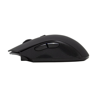 Mouse Vorago Start The Game MO-600 Inalámbrico 2400 dpi 6 Botones Recargable USB Color Negro