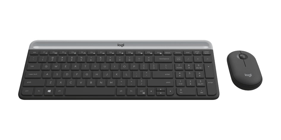 Logitech 920-009266 teclado Ratón incluido Oficina RF inalámbrico Español Grafito