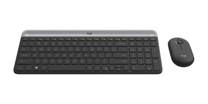 Logitech 920-009266 teclado Ratón incluido Oficina RF inalámbrico Español Grafito