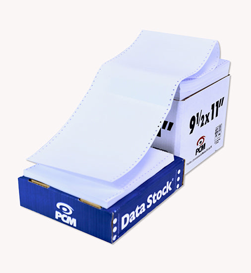 Papel PCM Data Stock Blanco 9.5" x 5.5" 2Tanto C/3000