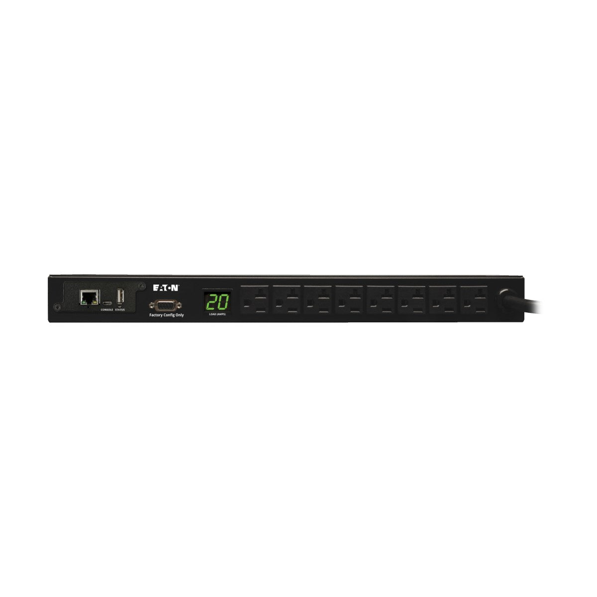 Tripp Lite PDUMNH20 unidad de distribución de energía (PDUs) 8 salidas AC Negro