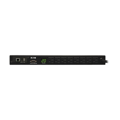 Tripp Lite PDUMNH20 unidad de distribución de energía (PDUs) 8 salidas AC Negro