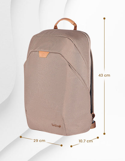 Mochila TechZone Echo Hero de 15 6 de Materiales Reciclados Camel