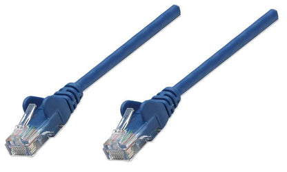 Cable Intellinet Red Cat5e UTP RJ45 M-M 7.5m Color Azul