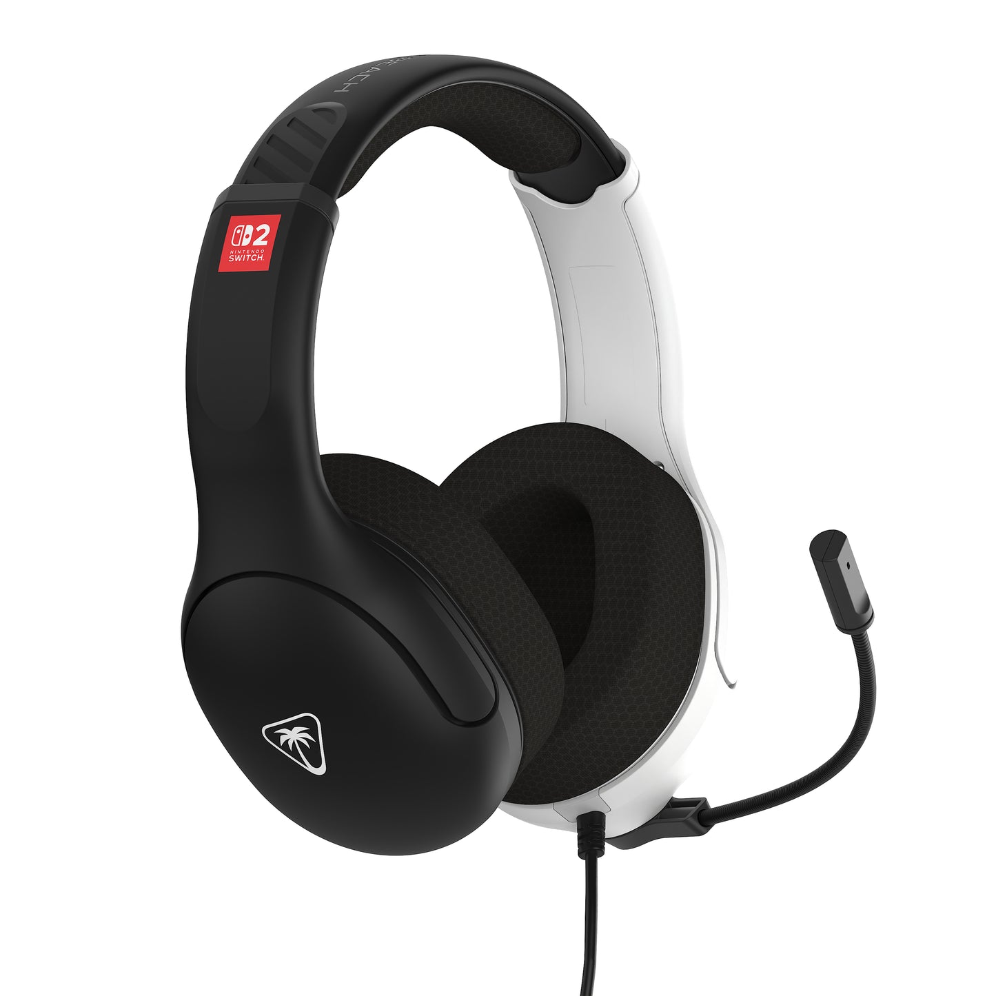 Auriculares de juego con cable Turtle Beach Airlite Fit  White Black para Nintendo Switch 2