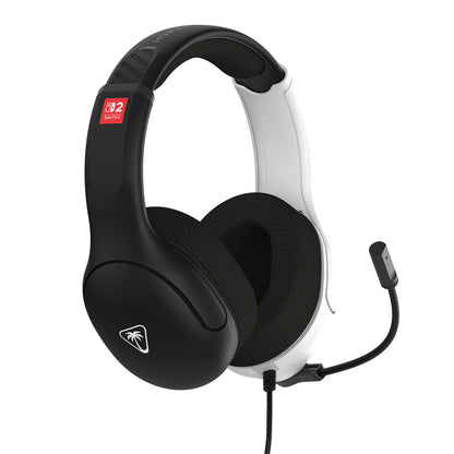 Auriculares de juego con cable Turtle Beach Airlite Fit  White Black para Nintendo Switch 2