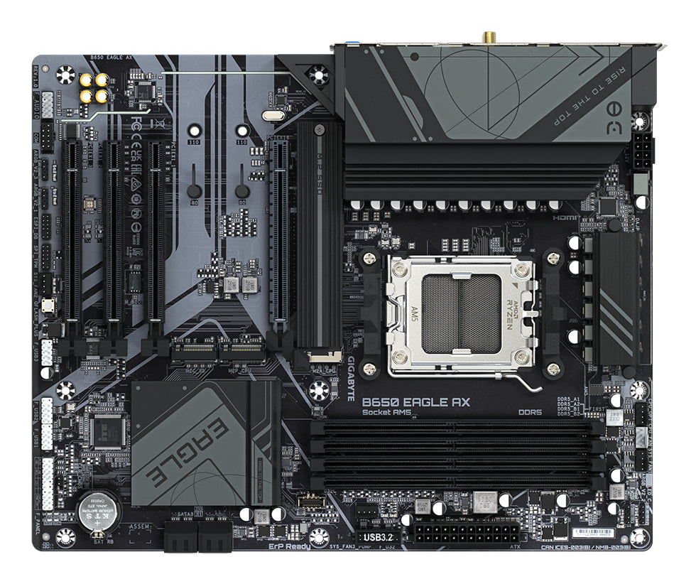 Tarjeta Madre Gigabyte B650 EAGLE AX 192GB DDR5 AM5 ATX 3xM.2 HDMI/DP