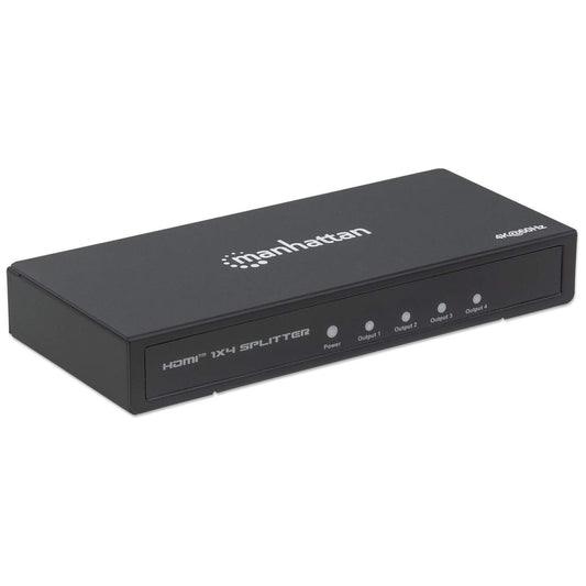 Manhattan 207805 divisor de vídeo 4x HDMI