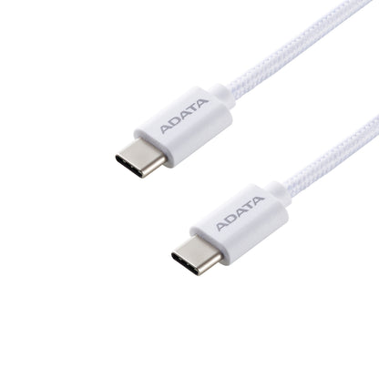 Cable USB Adata USB-C A USB-C de 2 metros Color Blanco