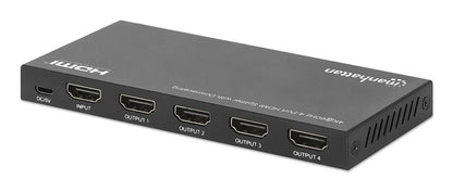 Manhattan 208369 divisor de vídeo 4x HDMI