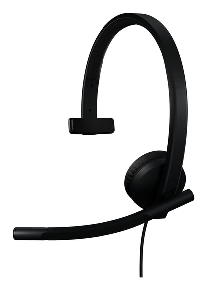 Logitech H570e Auriculares Alámbrico Diadema Oficina/Centro de llamadas USB Tipo C Negro
