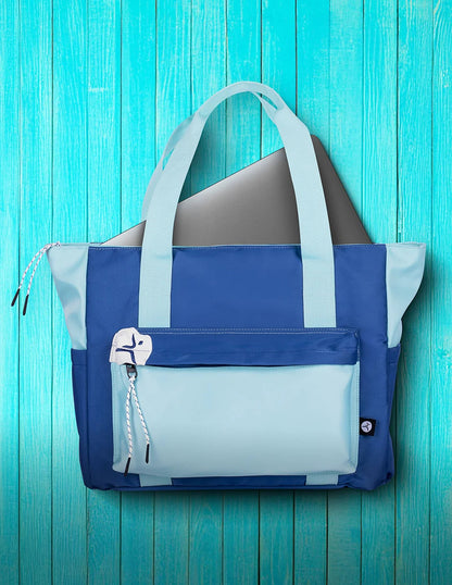 Bolsa Techzone Ocean Tote con compartimiento para laptop