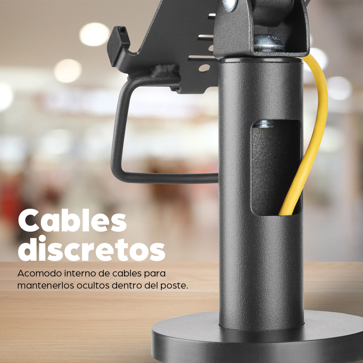 Soporte Manhattan para Terminal Punto de Venta Verifone VX520 Giratorio e Inclinable