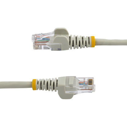 StarTech.com 25 ft Gray Snagless Category 5e (350 MHz) UTP Patch Cable cable de red Gris 7.62 m