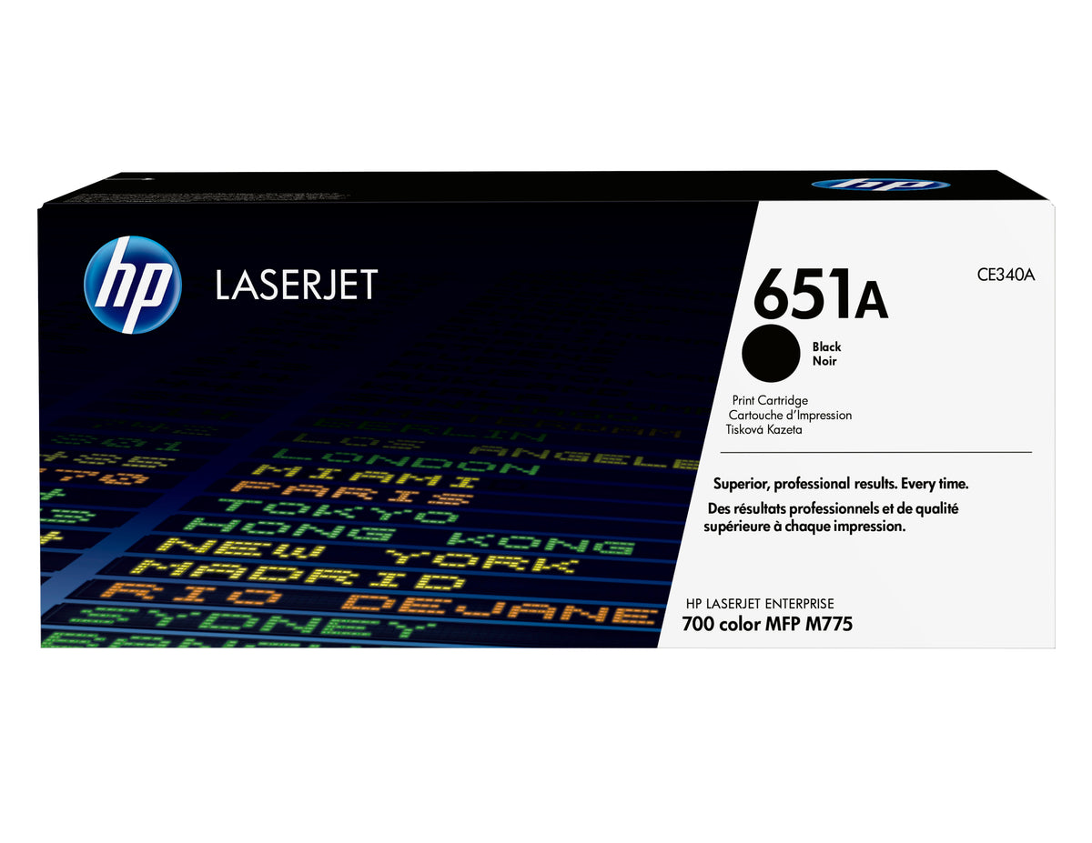 Toner HP 651A Negro