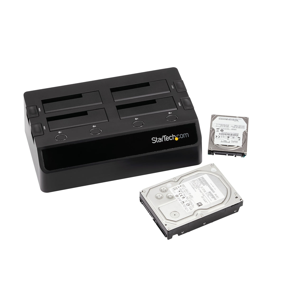 StarTech.com SDOCK4U33 base de conexión para disco duro USB 3.2 Gen 1 (3.1 Gen 1) Type-B Negro