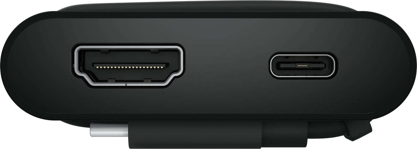 Adaptador de viaje USB-C 4 en 1 Dell Pro DA225 1 Año garantía