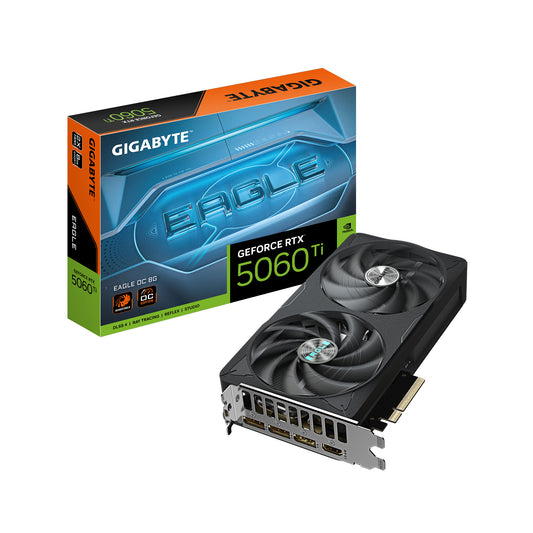 Tarjeta de Video Gigabyte NVIDIA GeForce RTX 5060 Ti EAGLE OC 8GB 128-bit GDDR7 PCI Express x16 5.0