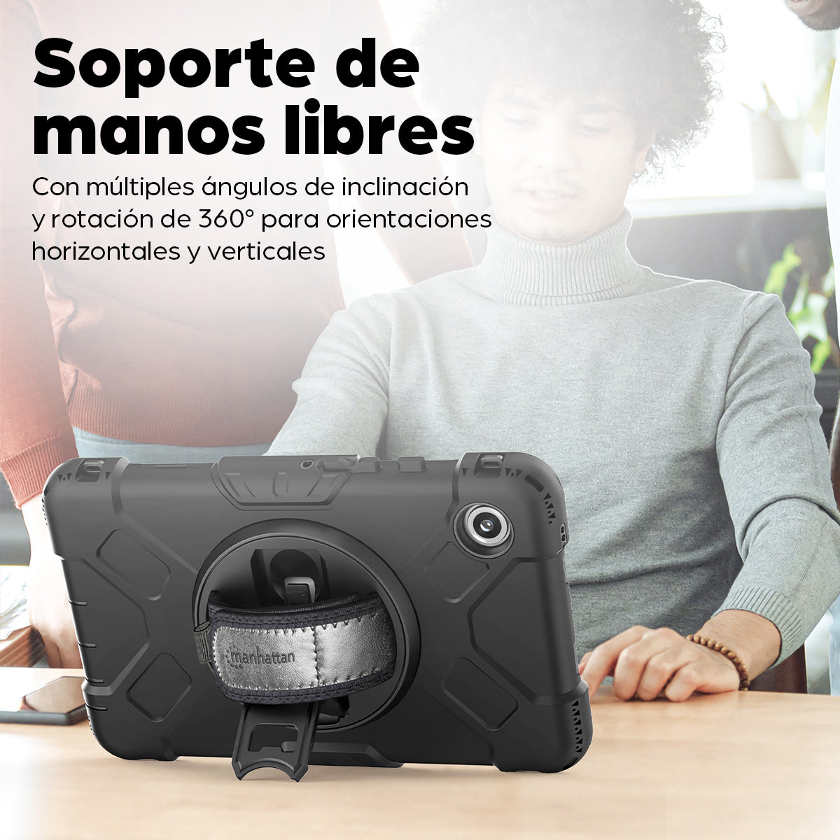 Funda de uso rudo Manhattan Galaxy Tab A9 (8.7)