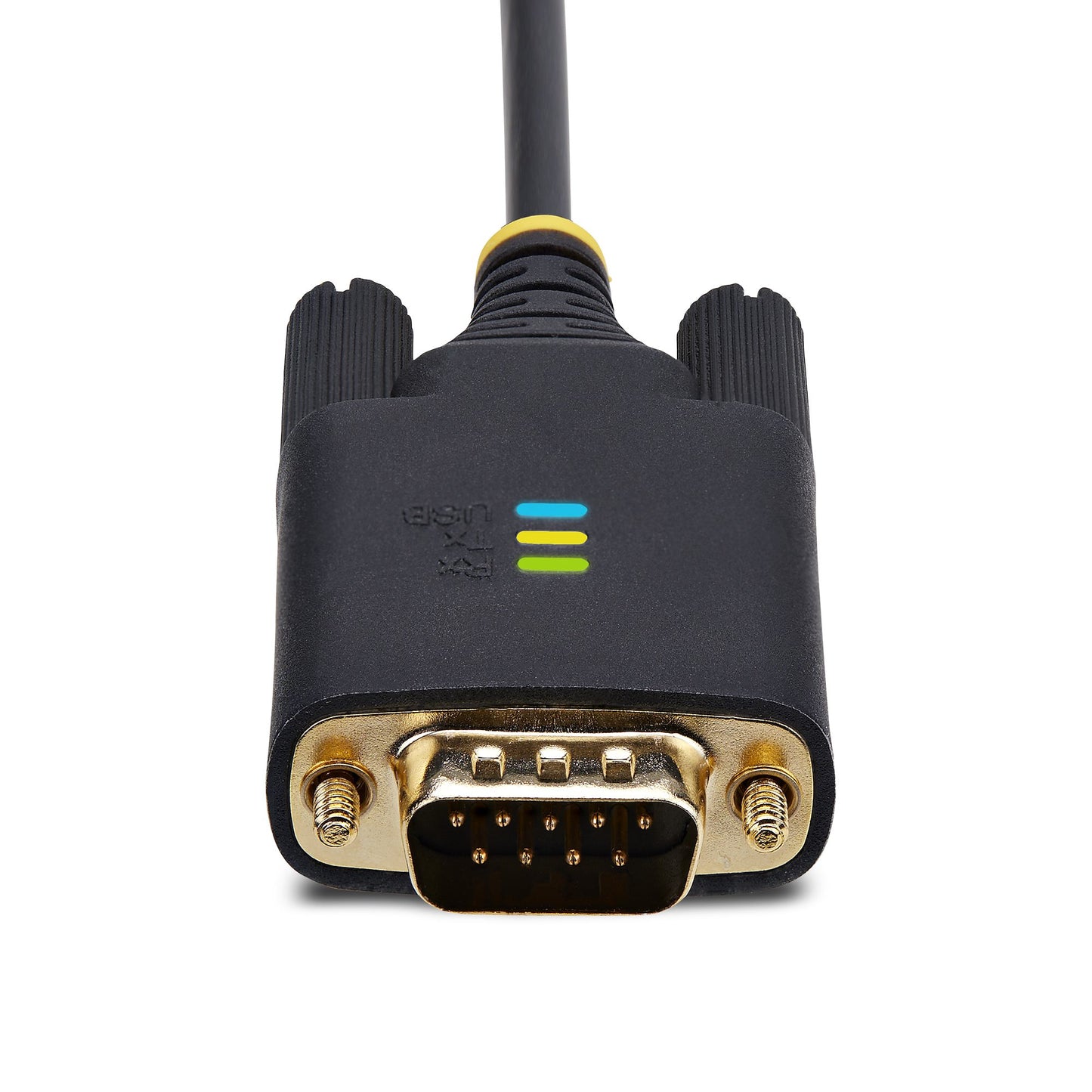 StarTech.com 1P10FFC-USB-SERIAL cable serial Negro USB tipo A DB-9