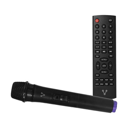 Bafle Vorago KSP-530 40W RMS 2x6 2x2.5 Tweeter 5400MAh Flame Light TWS USB / TF / BT / AUX