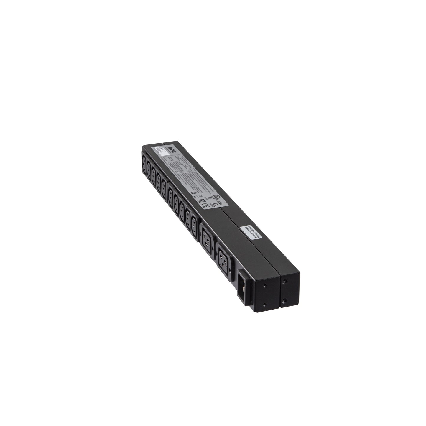 APC RACK PDU BASIC 1 U 16A 230V unidad de distribución de energía (PDUs) 12 salidas AC 0U/1U Negro