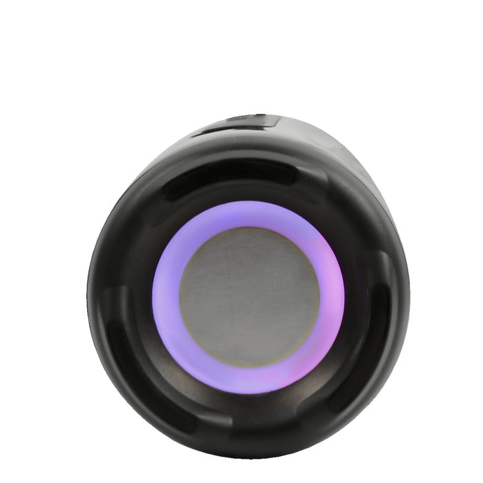 BOCINA INALAMBRICA PERFECT CHOICE RGB CON 2 MICROFONOS INALAMBRICOS - COSMO