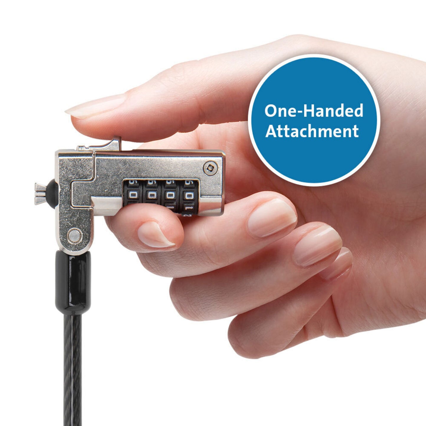 Kensington N17 Serialized Combination Lock for Wedge-Shaped Slots cable antirrobo