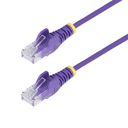 StarTech.com N6PAT15MPLS cable de red Púrpura U/UTP (UTP) Alrededor