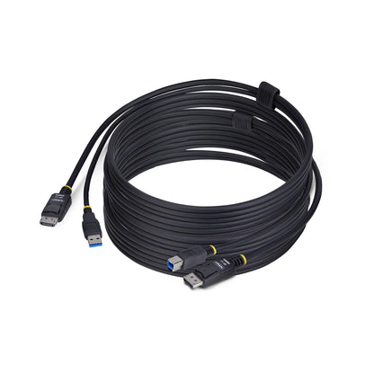 StarTech.com DU12210-KVM-CABLE cable para video, teclado o ratón (KVM) Negro 3.1 m