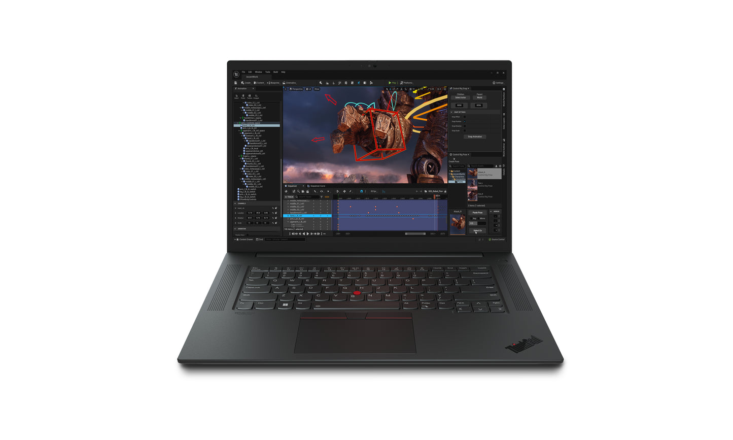 Workstation Lenovo Thinkpad P1 G6 16" Intel Core i7 13800H vPro Disco Duro 1TB SSD RAM 32 GB Windows 11 Pro 3Y