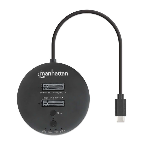 Manhattan 130752 duplicador de datos o soporte Duplicador de HDD/SSD 1 copias