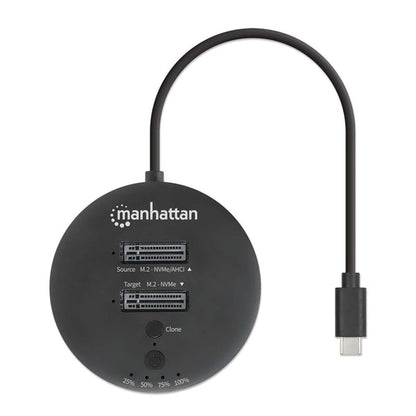 Manhattan 130752 duplicador de datos o soporte Duplicador de HDD/SSD 1 copias