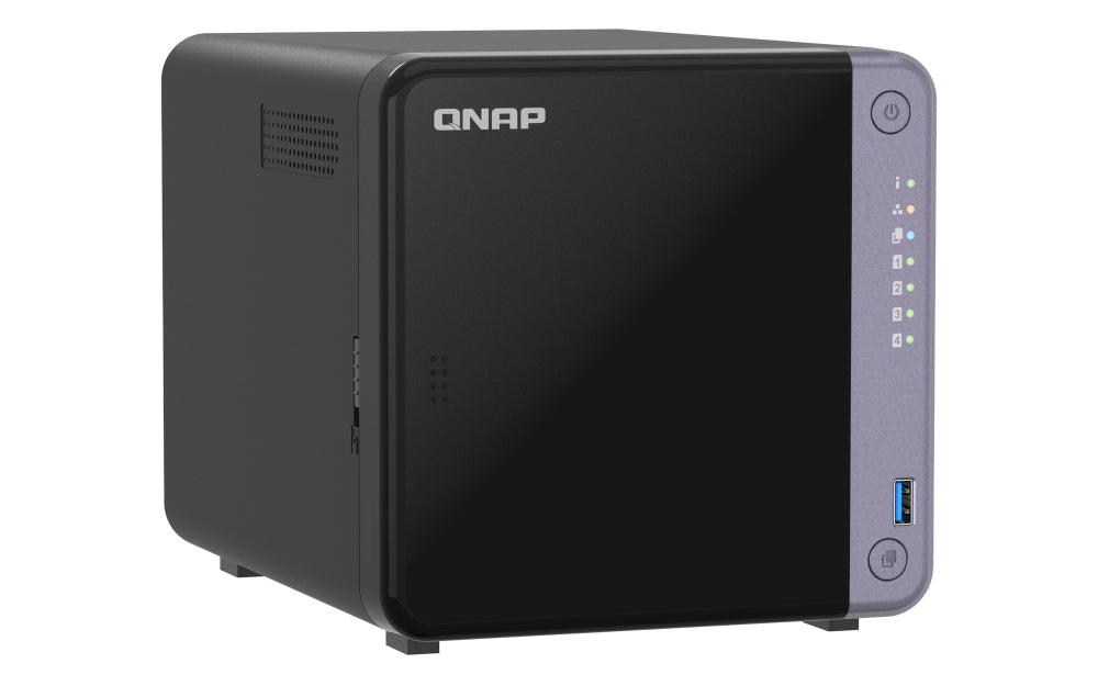 QNAP TS-432X-4G-US servidor NAS o de almacenamiento Tower Alpine Alpine AL-524 4 GB DDR4 QNAP QTS Negro