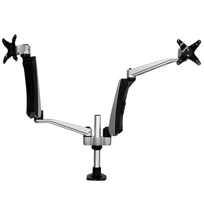 StarTech.com ARMDUAL30 soporte para pantalla plana 76.2 cm (30") Escritorio Negro, Plata
