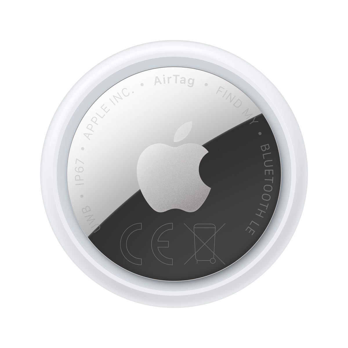 Apple AirTag Personal Buscador Plata, Blanco